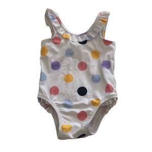 Polka dot baby swim suit
